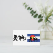 Einhorn, Bigfoot und Jackalope Visitenkarte (Stehend Vorderseite)