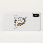 Einhorn | bin ich ein Einhorn Case-Mate iPhone Hülle (Rückseite (Horizontal))