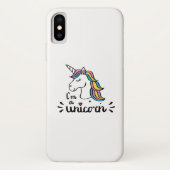 Einhorn | bin ich ein Einhorn Case-Mate iPhone Hülle (Rückseite)