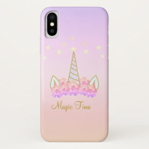 Einhorn Blumen und Sterne Case-Mate iPhone Hülle