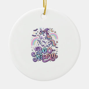 Einhorn Boo-nicorn Premium Vektor Vektordesign_1 Keramik Ornament