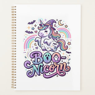 Einhorn Boo-nicorn Premium Vektor Vektordesign_1 Planer