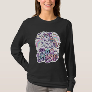 Einhorn Boo-nicorn Premium Vektor Vektordesign_1 T-Shirt