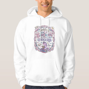 Einhorn Booktrovert Einhorn Spielerei Süßes Gesche Hoodie