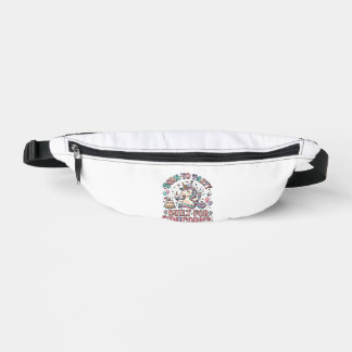 Einhorn Born to Party Gebaut für Einhörner Retro-S Bauchtasche