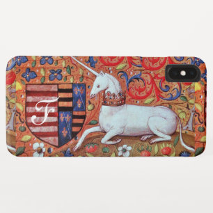 EINHORN Braunes Pergament-Monogramm Case-Mate iPhone Hülle