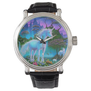 Einhorn-Brücken-Uhr Armbanduhr