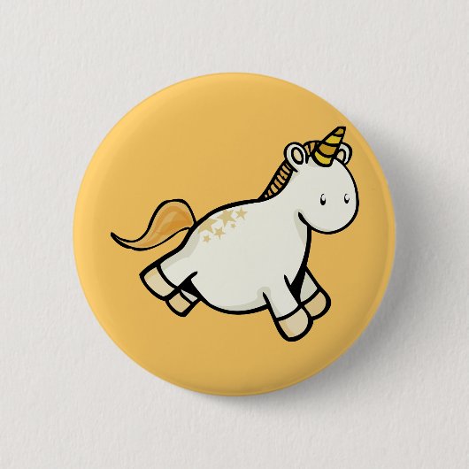 Einhorn Button (Vorderseite)