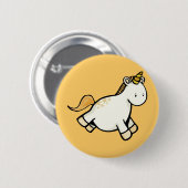 Einhorn Button (Vorne & Hinten)