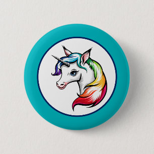 Einhorn Button