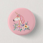 Einhorn Button (Vorderseite)