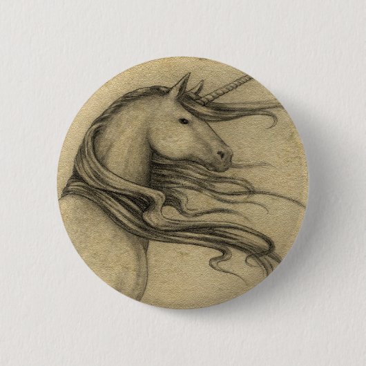 Einhorn Button (Vorderseite)