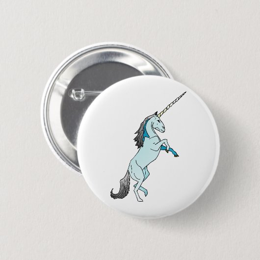 Einhorn Button (Vorne & Hinten)
