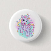 Einhorn Button (Vorderseite)