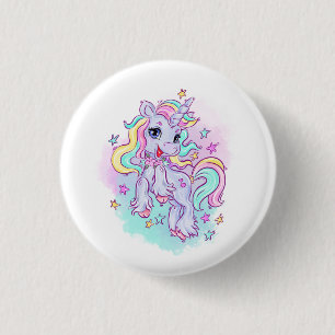 Einhorn Button