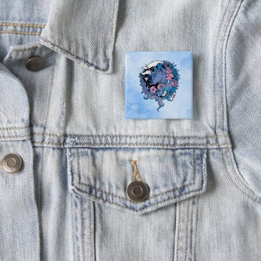 Einhorn Button (Beispiel)