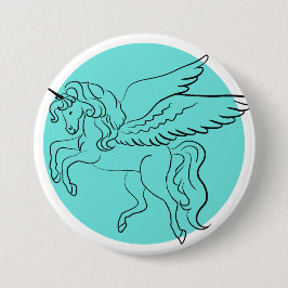 Einhorn Button