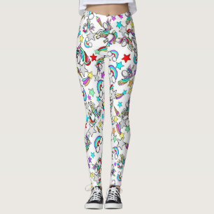 Einhorn Cartoon Damen Leggings