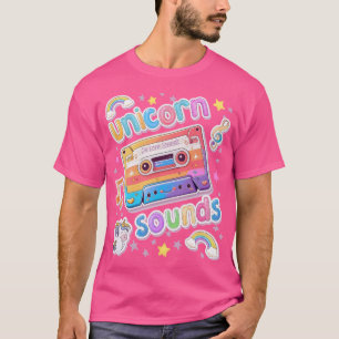 Einhorn Cassette Collage Mens T-Shirt