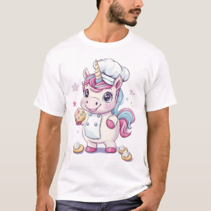 Einhorn-Chef-Bäcker (1) T-Shirt