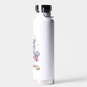 Einhorn-Chef-Bäcker (1) Trinkflasche
