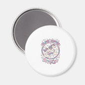 Einhorn Cloud Hopper Einhorn Spielerei Süßes Gesch Magnet (Vorderseite/Rückseite)