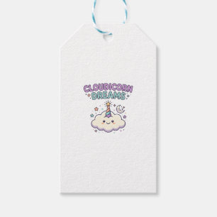 Einhorn Cloudicorn Träume Trendiges Grafik T-Shirt Geschenkanhänger