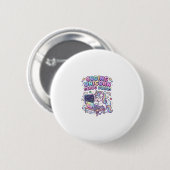 Einhorn Coding Einhorn Debug Squad Charmanter Mark Button (Vorne & Hinten)