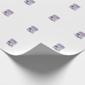 Einhorn Coding Einhorn Debug Squad Charmanter Mark Geschenkpapier (Ecke)