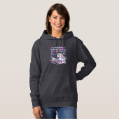 Einhorn Coding Einhorn Debug Squad Charmanter Mark Hoodie (Vorne ganz)