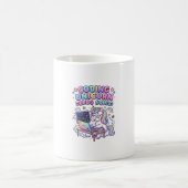 Einhorn Coding Einhorn Debug Squad Charmanter Mark Kaffeetasse (Mittel)
