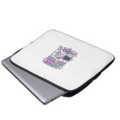 Einhorn Coding Einhorn Debug Squad Charmanter Mark Laptopschutzhülle (Vorne Knopf)
