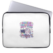 Einhorn Coding Einhorn Debug Squad Charmanter Mark Laptopschutzhülle (Vorderseite)
