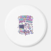 Einhorn Coding Einhorn Debug Squad Charmanter Mark Magnet (Vorne)