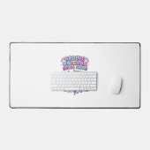 Einhorn Coding Einhorn Debug Squad Charmanter Mark Schreibtischunterlage (Tastatur & Maus)