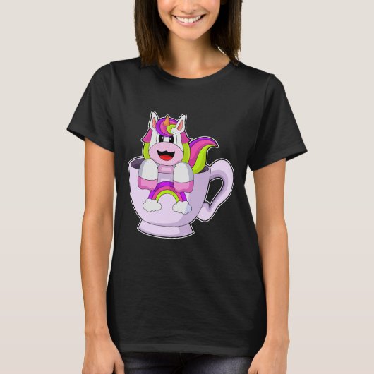 Einhorn-Cup T-Shirt (Vorderseite)