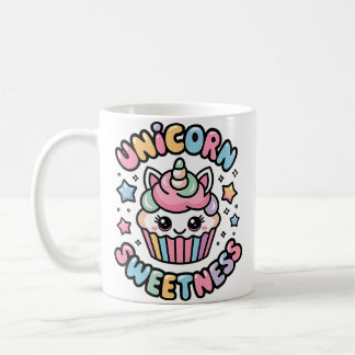 Einhorn-Cupcake-Süße Magische Leckerbissen Liebhab Kaffeetasse