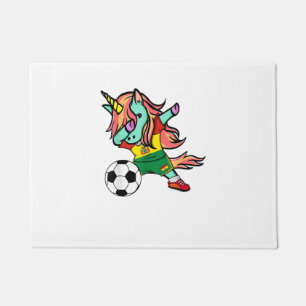 Einhorn Dab Bolivia Fußballtrikot Bolivianisches F Fußmatte