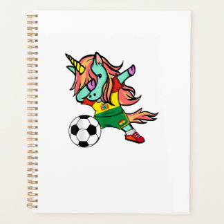 Einhorn Dab Bolivien Fußballtrikot Bolivianisches Planer