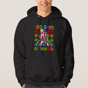 Einhorn Dab Dabbing 100. Schultag 100 Tage G Hoodie