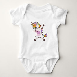 Einhorn-Dabbing , Geschenke für Mädchen Baby Strampler
