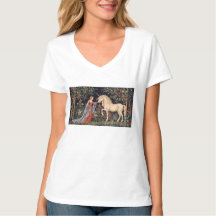 Einhorn-Dame im Garten