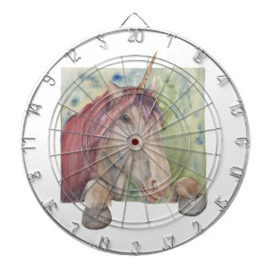 Einhorn Dartscheibe