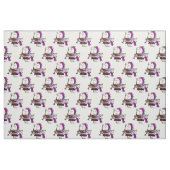 Einhorn, das Dudelsäcke spielt Stoff (Fat Quarter (45,7 x 55,9 cm))