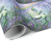 Einhorn der Buttys Kunst-Geschenk-Verpackung Geschenkpapier (Rolleneckpunkt)
