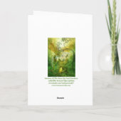 Einhorn der Forest ArtCard Karte (Rückseite)
