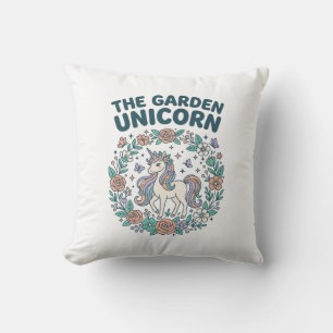Einhorn Der Garten Einhorn Trendy T-Shirt Design_1 Kissen