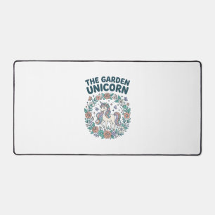 Einhorn Der Garten Einhorn Trendy T-Shirt Design_1 Schreibtischunterlage