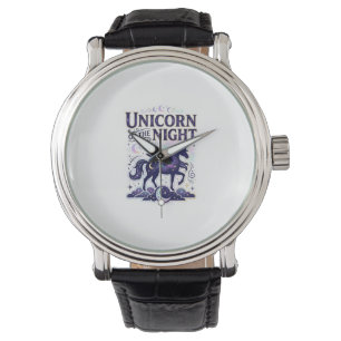 Einhorn der Nacht Grafikdesign Zazzle Design_ Armbanduhr