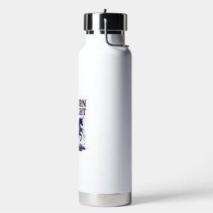 Einhorn der Nacht Grafikdesign Zazzle Design_ Trinkflasche